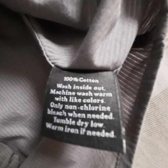 ROCK & REPUBLIC Mens Short Sleeve Gray Classic Fit Button Shirt Size XL - Picture 4 of 7